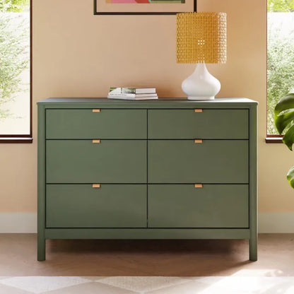 Babyletto Bondi 6-Drawer Assembled Dresser - Forest Green - M25616FRGR