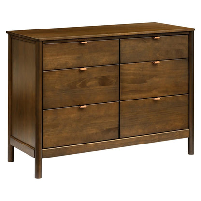Babyletto Bondi 6-Drawer Assembled Dresser - Natural Walnut - M25616NL