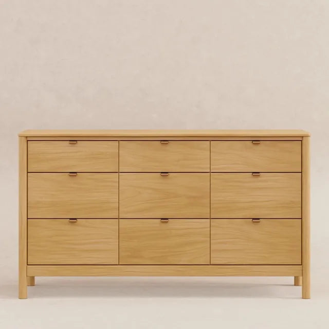 Babyletto Bondi 9-Drawer Assembled Dresser - Honey - M25928HY