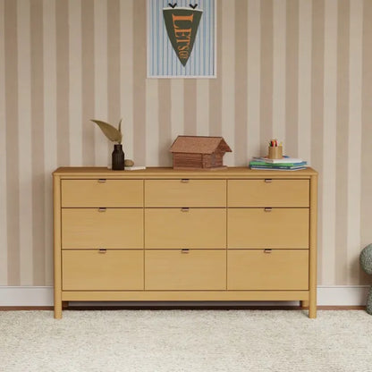 Babyletto Bondi 9-Drawer Assembled Dresser - Honey - M25928HY
