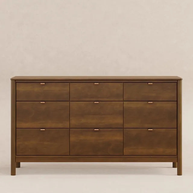 Babyletto Bondi 9-Drawer Assembled Dresser - Natural Walnut - M25928NL