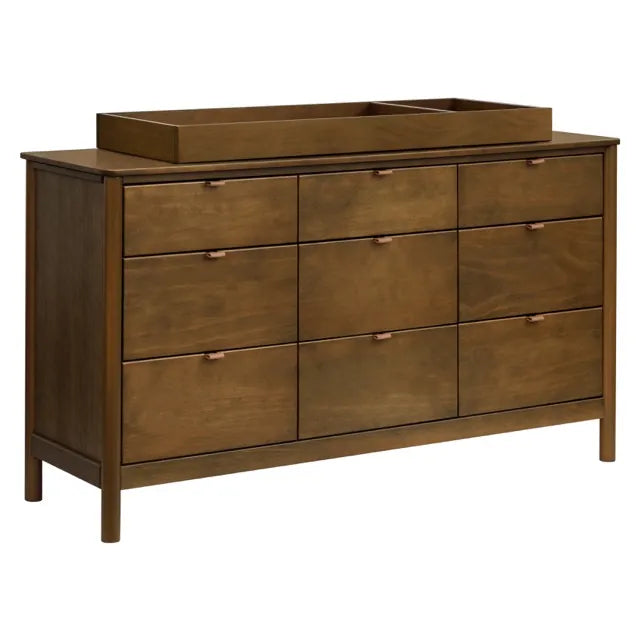 Babyletto Bondi 9-Drawer Assembled Dresser - Natural Walnut - M25928NL