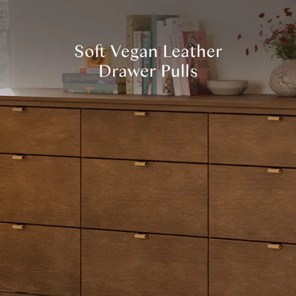 Babyletto Bondi 9-Drawer Assembled Dresser - Natural Walnut - M25928NL