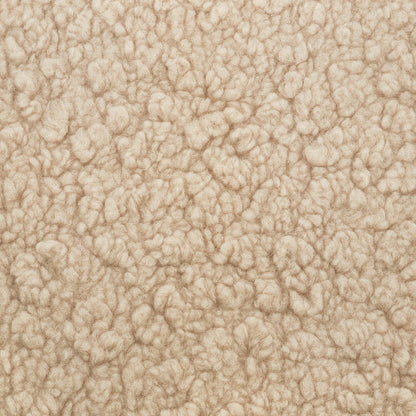 Babyletto Cali Pillowback Swivel Glider - Chai Shearling w/Dark Wood Base - M20987CSGDB