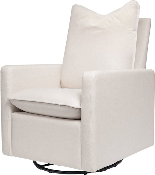 Babyletto Cali Pillowback Swivel Glider - Performance Cream Eco-Weave - M20987PCMEW
