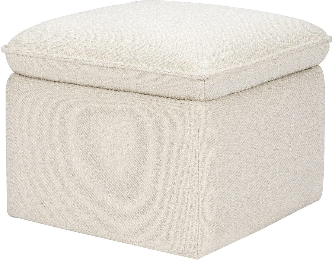 Babyletto Cali Storage Ottoman - Ivory Boucle - M20985WB