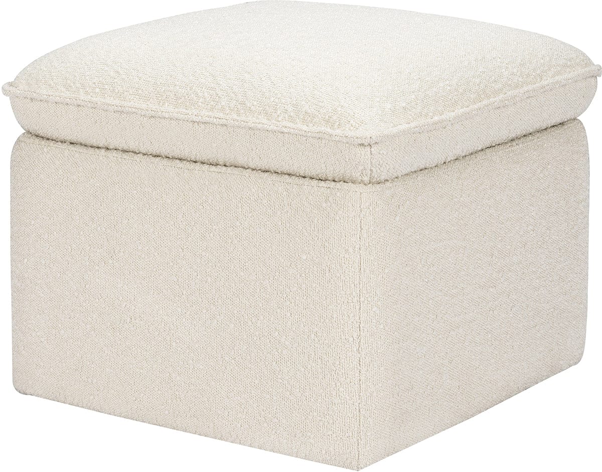 Babyletto Cali Storage Ottoman - Ivory Boucle - M20985WB