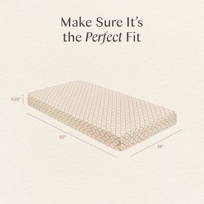 Babyletto crib mattress dimensions 52 inches by 28 inches by 9.25 inches