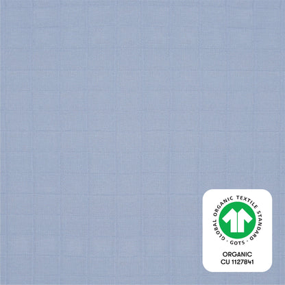 Babyletto Crib Sheet in GOTS Certified Organic Muslin Cotton-Dewdrop - T29635DP