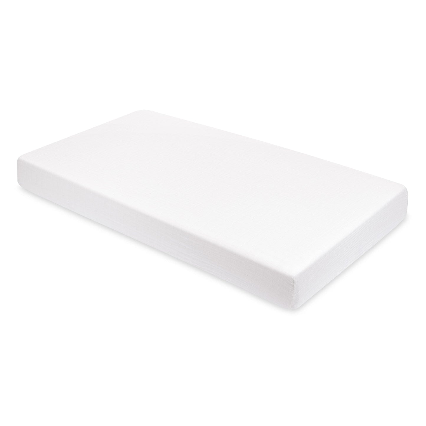 Babyletto Crib Sheet in GOTS Certified Organic Muslin Cotton-White - T29435
