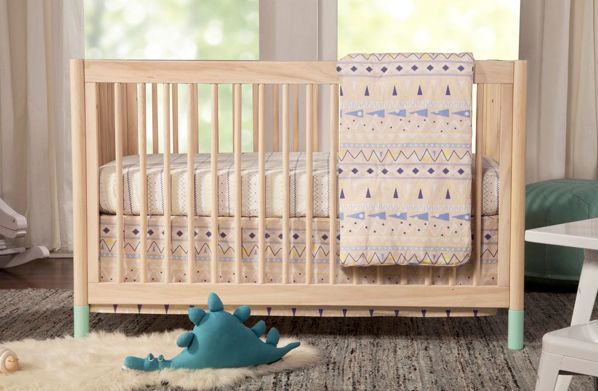 Babyletto Gelato 4-in-1 Convertible Crib w/Toddler Bed Conversion Kit - Washed Natural - M12901NXW