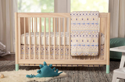 Babyletto Gelato 4-in-1 Convertible Crib w/Toddler Bed Conversion Kit - Washed Natural - M12901NXW