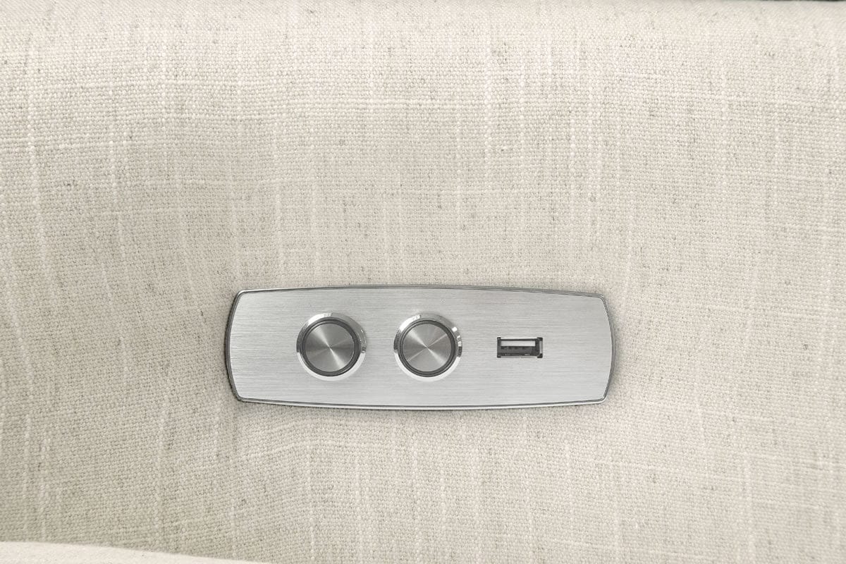 Babyletto Hayden Glider Recliner with Electronic Control & USB - Oatmeal - M11288OM