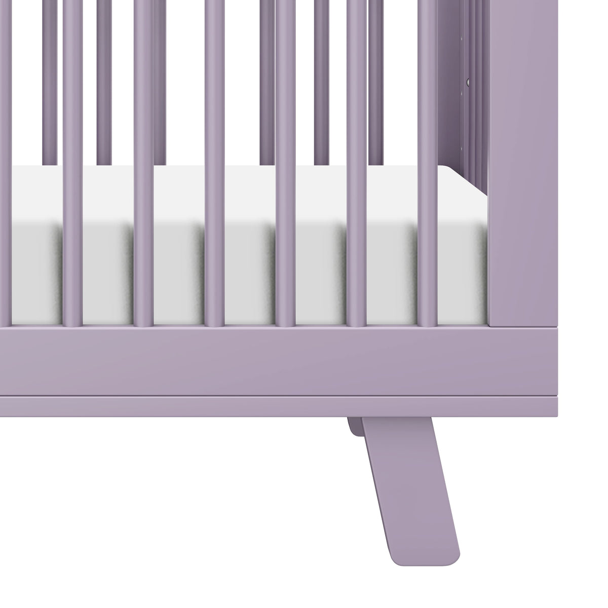 Babyletto Hudson 3-in-1 Convertible Crib with Toddler Bed Conversion Kit - Lilac