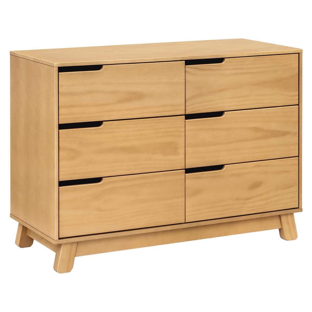 Babyletto Hudson 6-Drawer Assembled Double Dresser - Honey - M4216HY