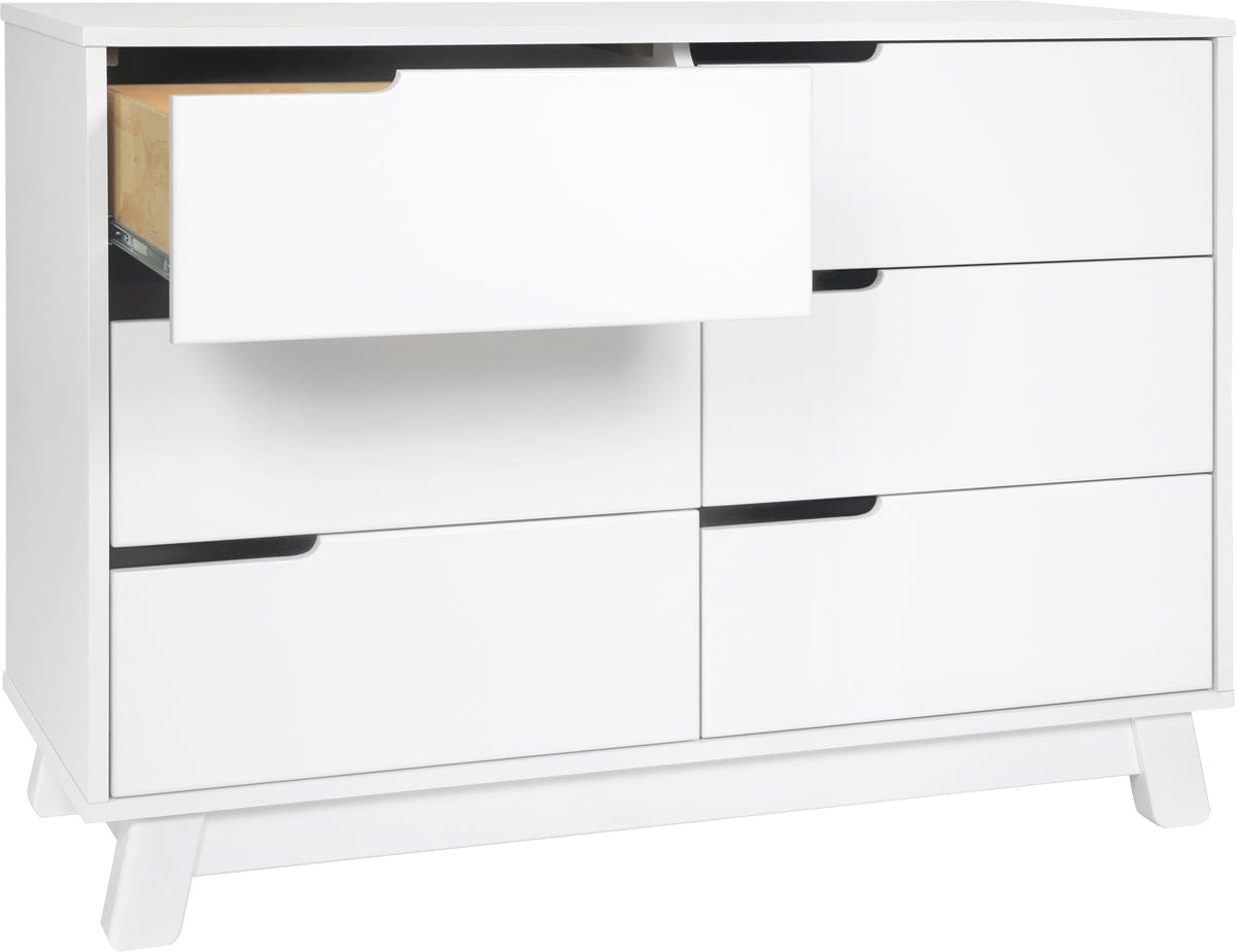 Babyletto Hudson 6-Drawer Double Dresser - White - M4216W
