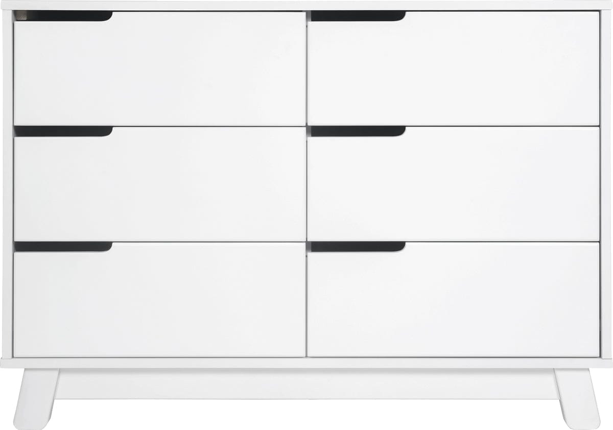 Babyletto Hudson 6-Drawer Double Dresser - White - M4216W