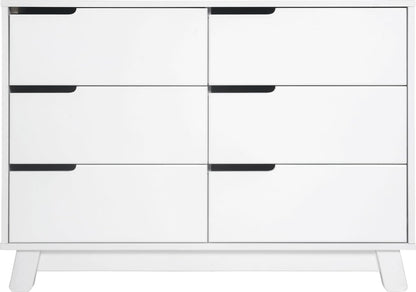 Babyletto Hudson 6-Drawer Double Dresser - White - M4216W