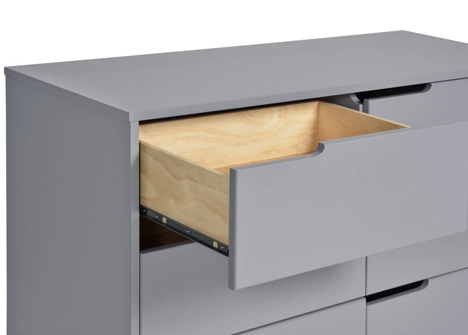 Babyletto Hudson 6-Drawer Double Dresser - Gray - M4216G