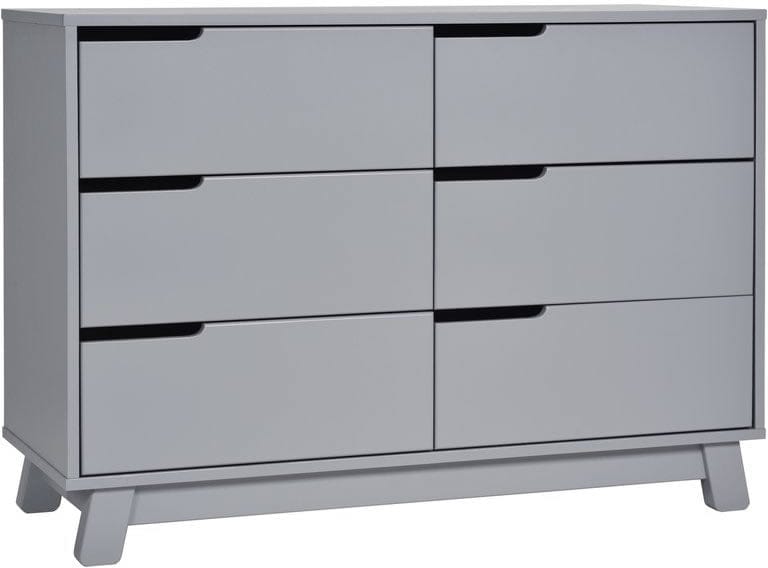 Babyletto Hudson 6-Drawer Double Dresser - Gray - M4216G