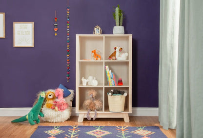 Babyletto Hudson Cubby Bookcase - Washed Natural - M4211NX