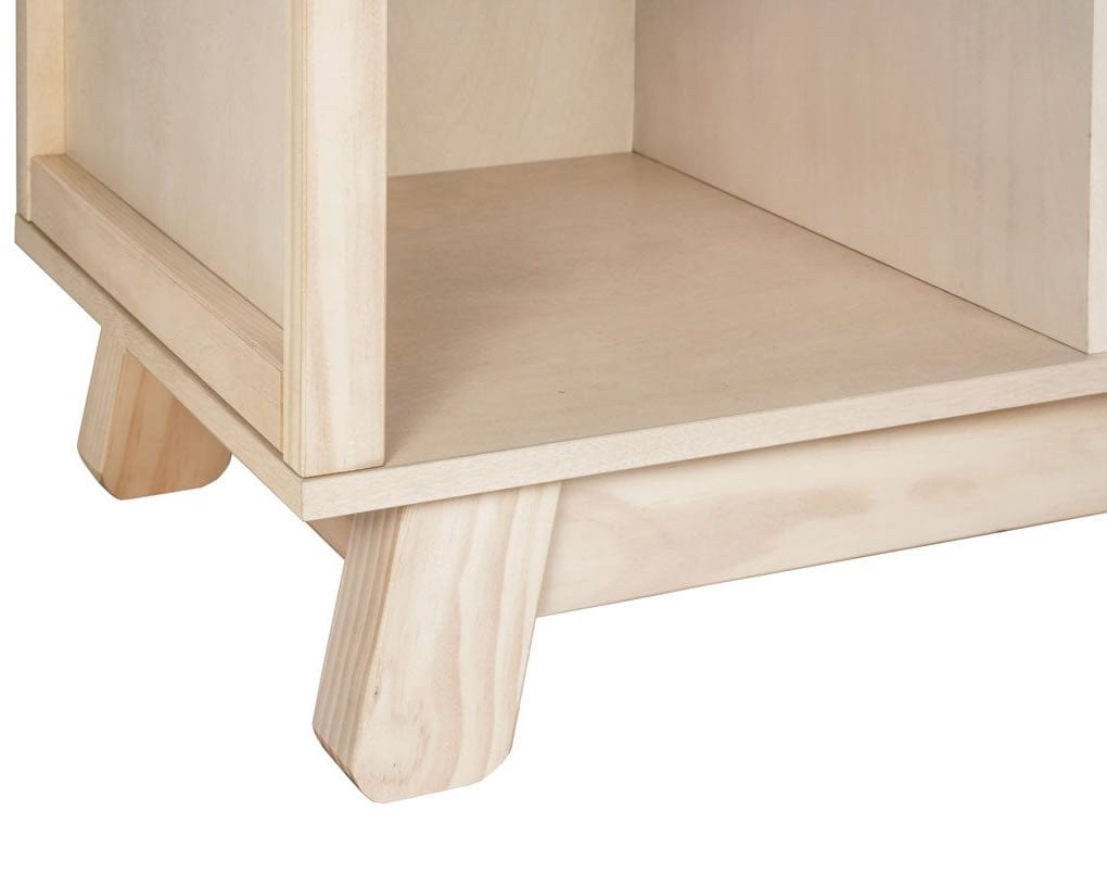 Babyletto Hudson Cubby Bookcase - Washed Natural - M4211NX