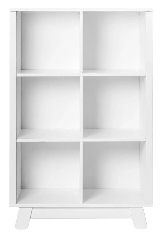 Babyletto Hudson Cubby Bookcase - White - M4211W