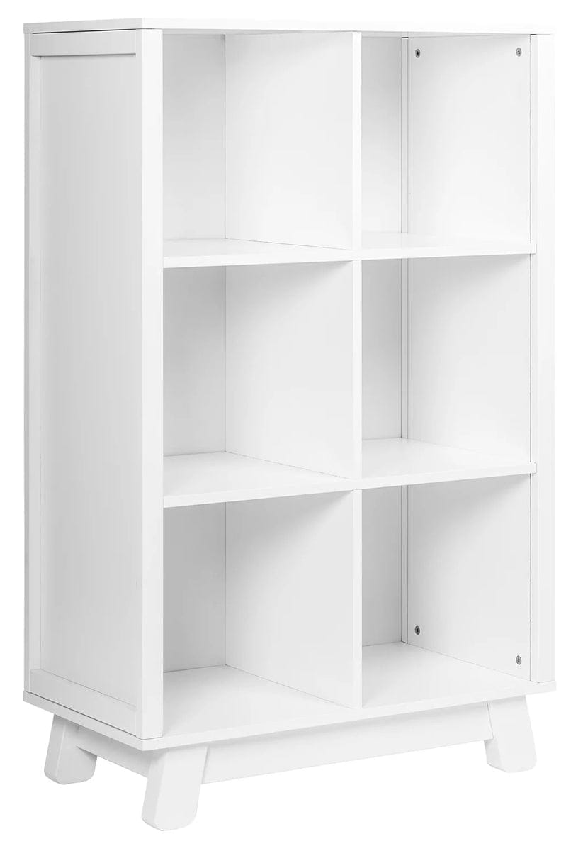 Babyletto Hudson Cubby Bookcase - White - M4211W
