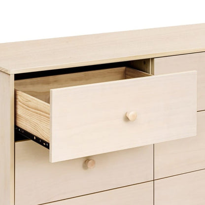 Babyletto Hudson Modern 6-Drawer Assembled Double Dresser - Washed Natural - M32526NX