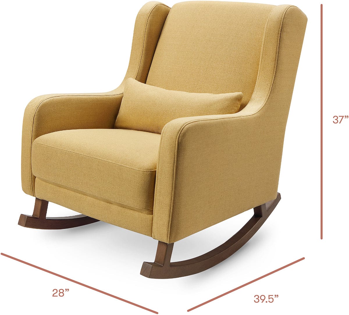 Babyletto Kai Rocker - Performance Dijon Eco-Twill w/ Dark Legs - M20687PDET