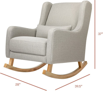 Babyletto Kai Rocker - Performance Grey Eco-Twill w/ Light Legs - M20687PGETL