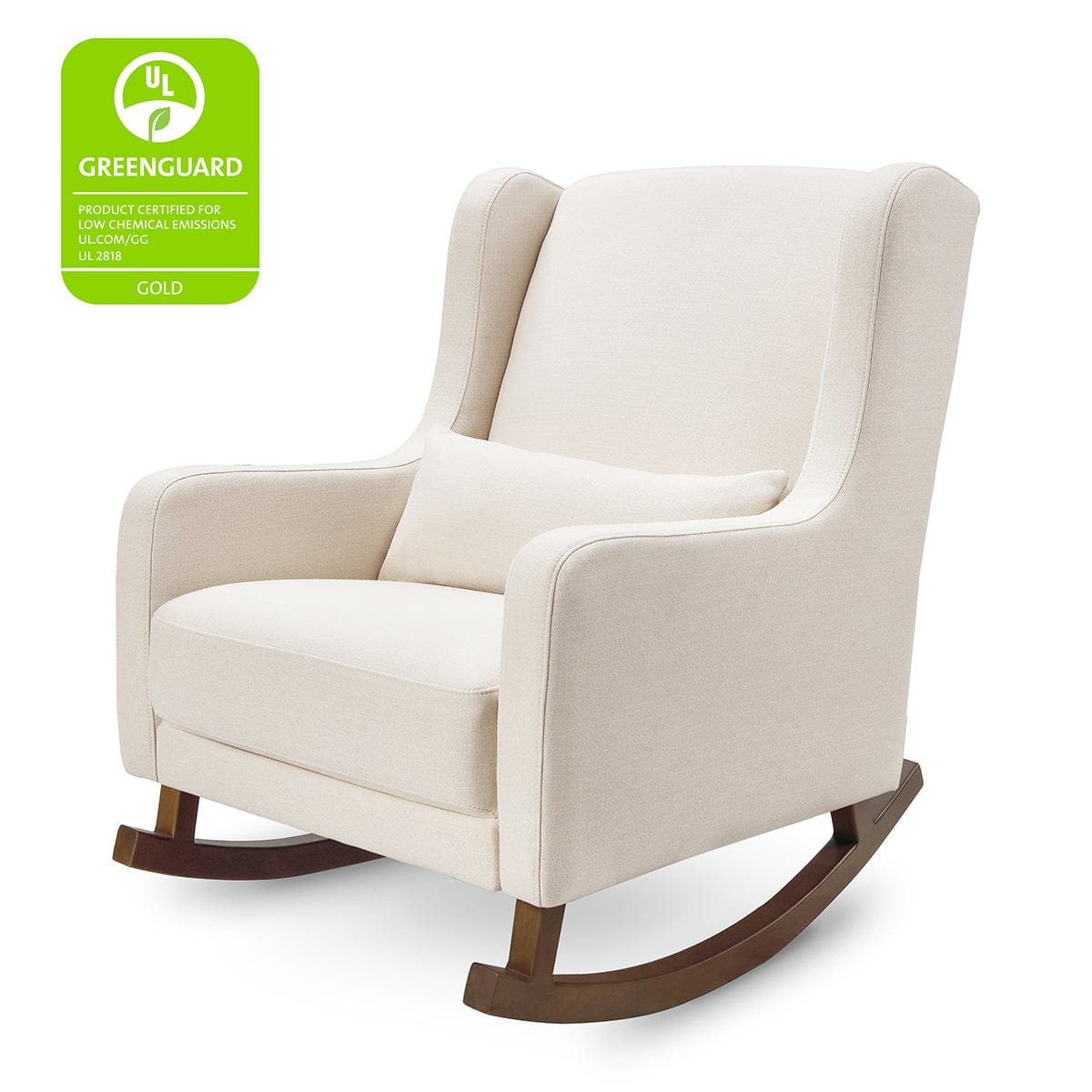 Babyletto Kai Rocker - Performance Natural Eco-Twill w/ Dark Legs - M20687PNET