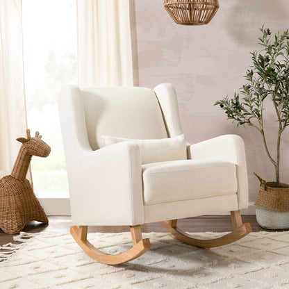 Babyletto Kai Rocker - Performance Natural Eco-Twill w/ Light Legs - M20687PNETL