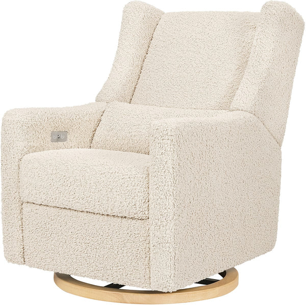 Babyletto Kiwi Electronic Glider Recliner w/ USB Almond Teddy