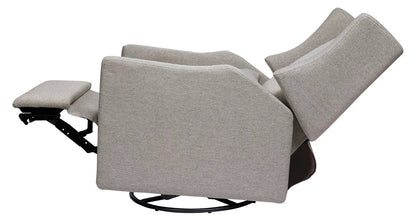 Babyletto Kiwi Electronic Glider Recliner w/ USB - Performance Grey Eco-Weave - M11288PGEW