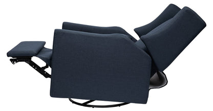 Babyletto Kiwi Electronic Glider Recliner w/ USB - Performance Navy Eco-Twill - M11288PVET