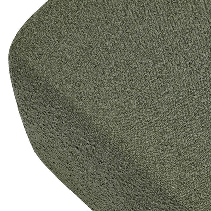 Babyletto Kiwi Gliding Ottoman - Olive Boucle w/ Light Wood Base - M26385OBLB