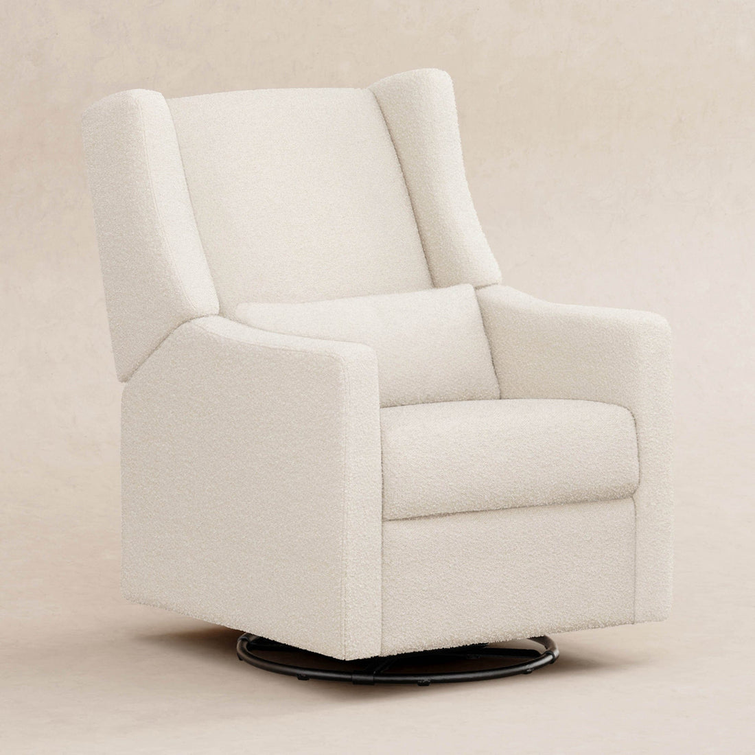 Babyletto Kiwi Recliner and Swivel Glider - Performance Ivory Boucle - M11277PWB
