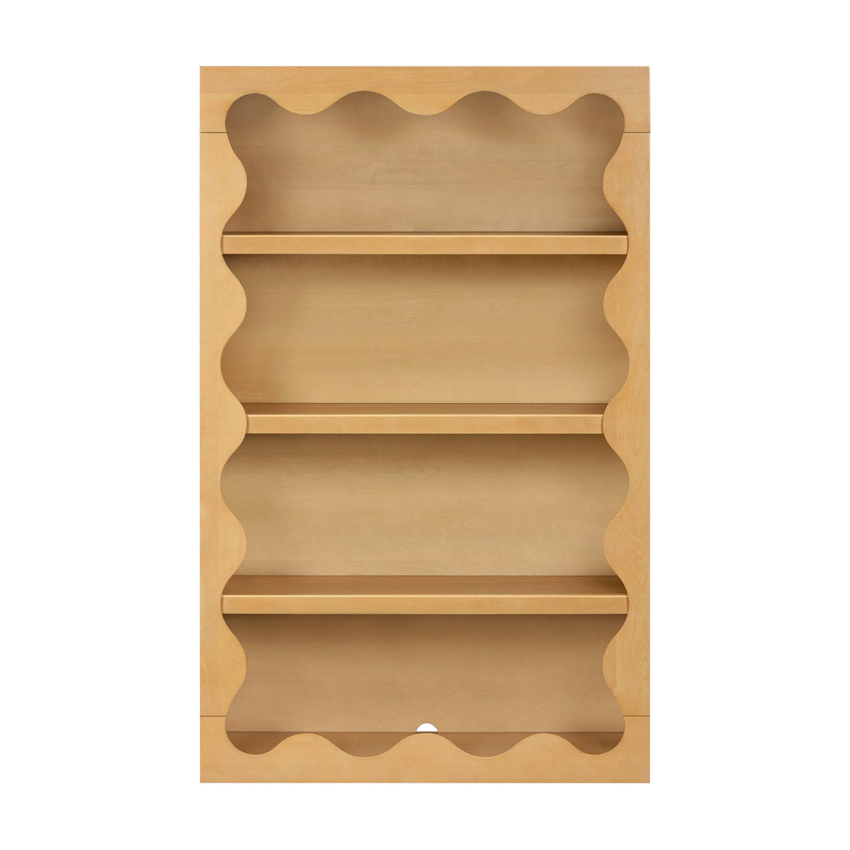 Babyletto Lido Wave Bookcase - Honey
