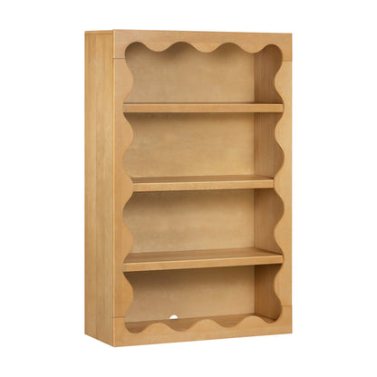 Babyletto Lido Wave Bookcase - Honey