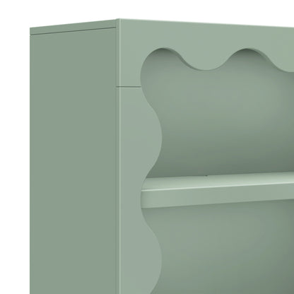 Babyletto Lido Wave Bookcase - Light Sage