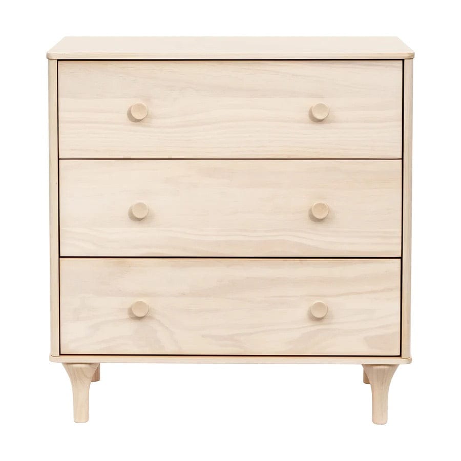 Babyletto Lolly 3-Drawer Changer Dresser, KD w/Removable Changing Tray - Washed Natural - M9023NX