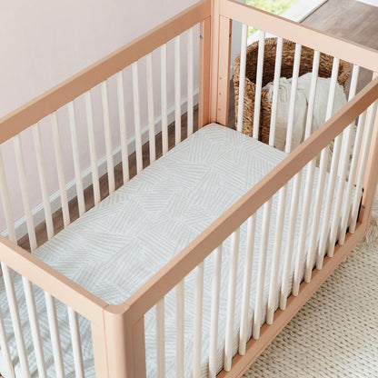 Babyletto Lolly 3-In-1 Convertible Crib with Toddler Bed Conversion Kit - Canyon/Washed Natural - M9001CYNNX