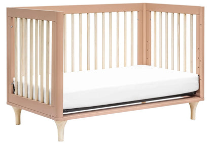 Babyletto Lolly 3-In-1 Convertible Crib with Toddler Bed Conversion Kit - Canyon/Washed Natural - M9001CYNNX