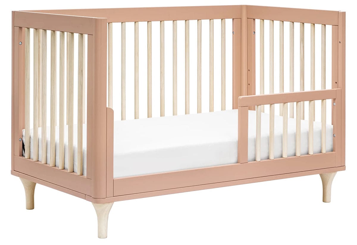 Babyletto Lolly 3-In-1 Convertible Crib with Toddler Bed Conversion Kit - Canyon/Washed Natural - M9001CYNNX