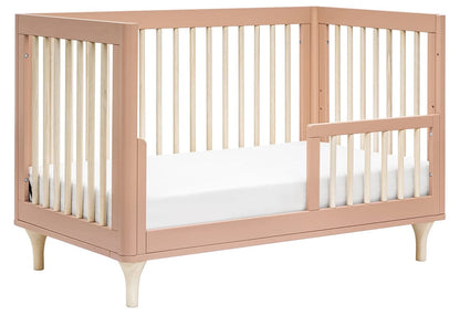 Babyletto Lolly 3-In-1 Convertible Crib with Toddler Bed Conversion Kit - Canyon/Washed Natural - M9001CYNNX