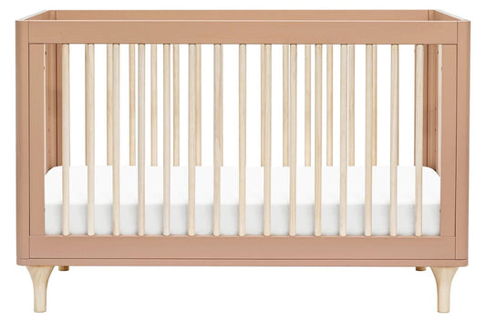 Babyletto Lolly 3-In-1 Convertible Crib with Toddler Bed Conversion Kit - Canyon/Washed Natural - M9001CYNNX