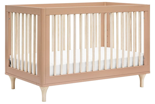 Babyletto Lolly 3-In-1 Convertible Crib with Toddler Bed Conversion Kit - Canyon/Washed Natural - M9001CYNNX