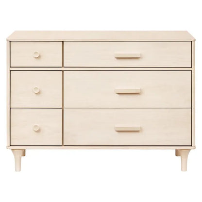 Babyletto Lolly 6-Drawer Assembled Double Dresser - Washed Natural - M9016NX