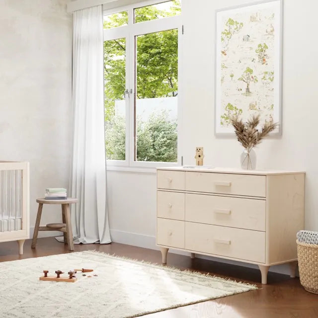 Babyletto Lolly 6-Drawer Assembled Double Dresser - Washed Natural - M9016NX